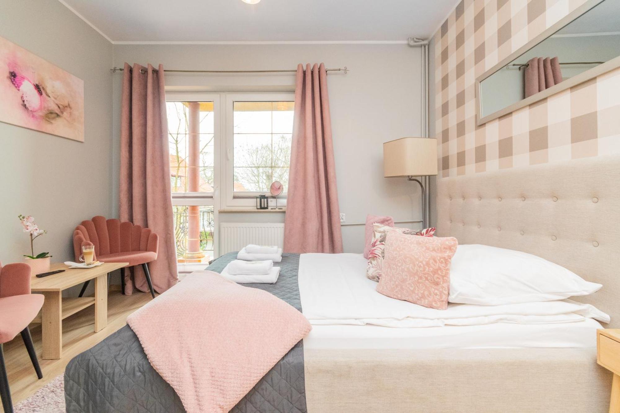 Bed and Breakfast Monika Krynica Morska Zimmer foto