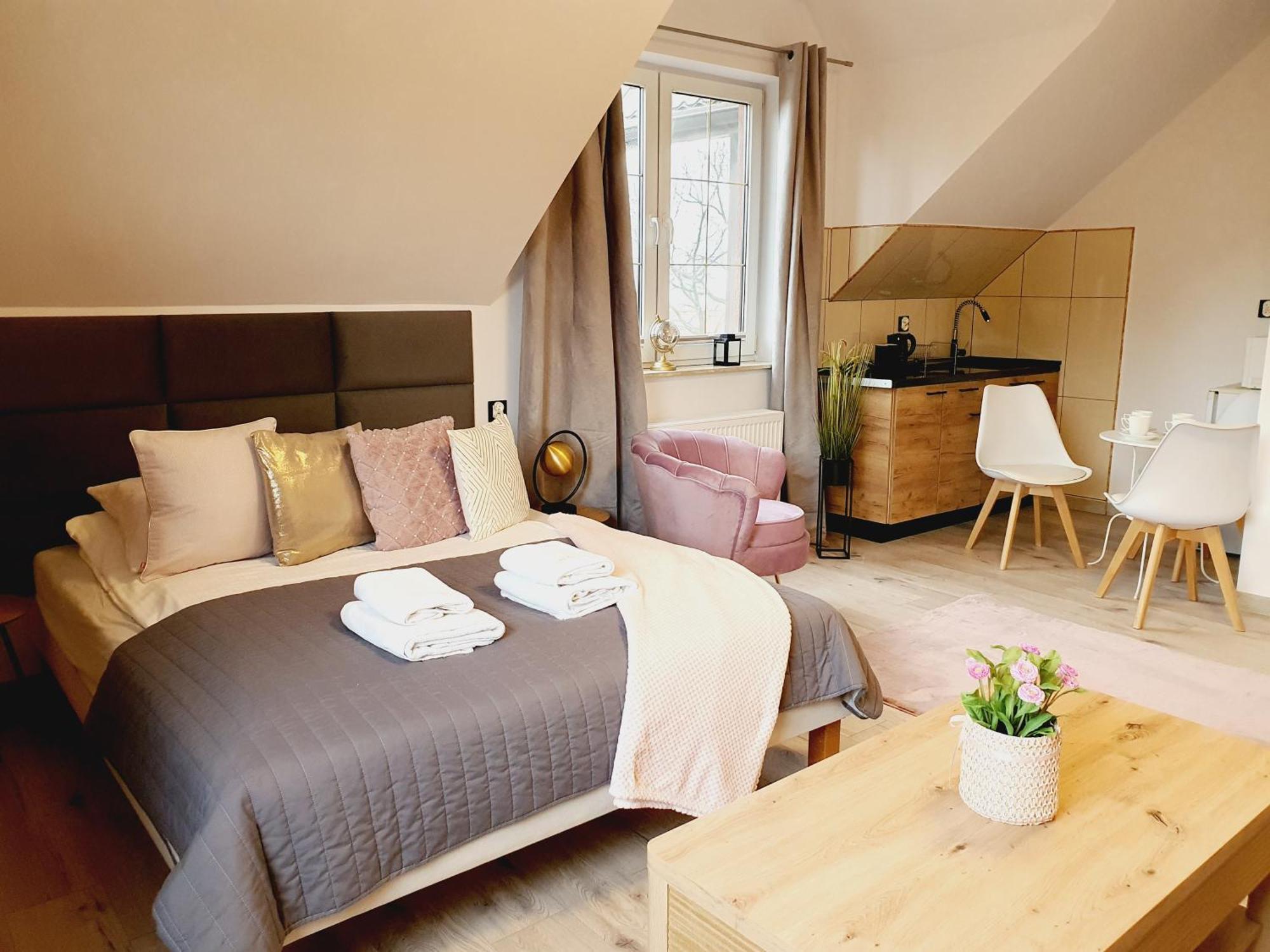 Bed and Breakfast Monika Krynica Morska Zimmer foto