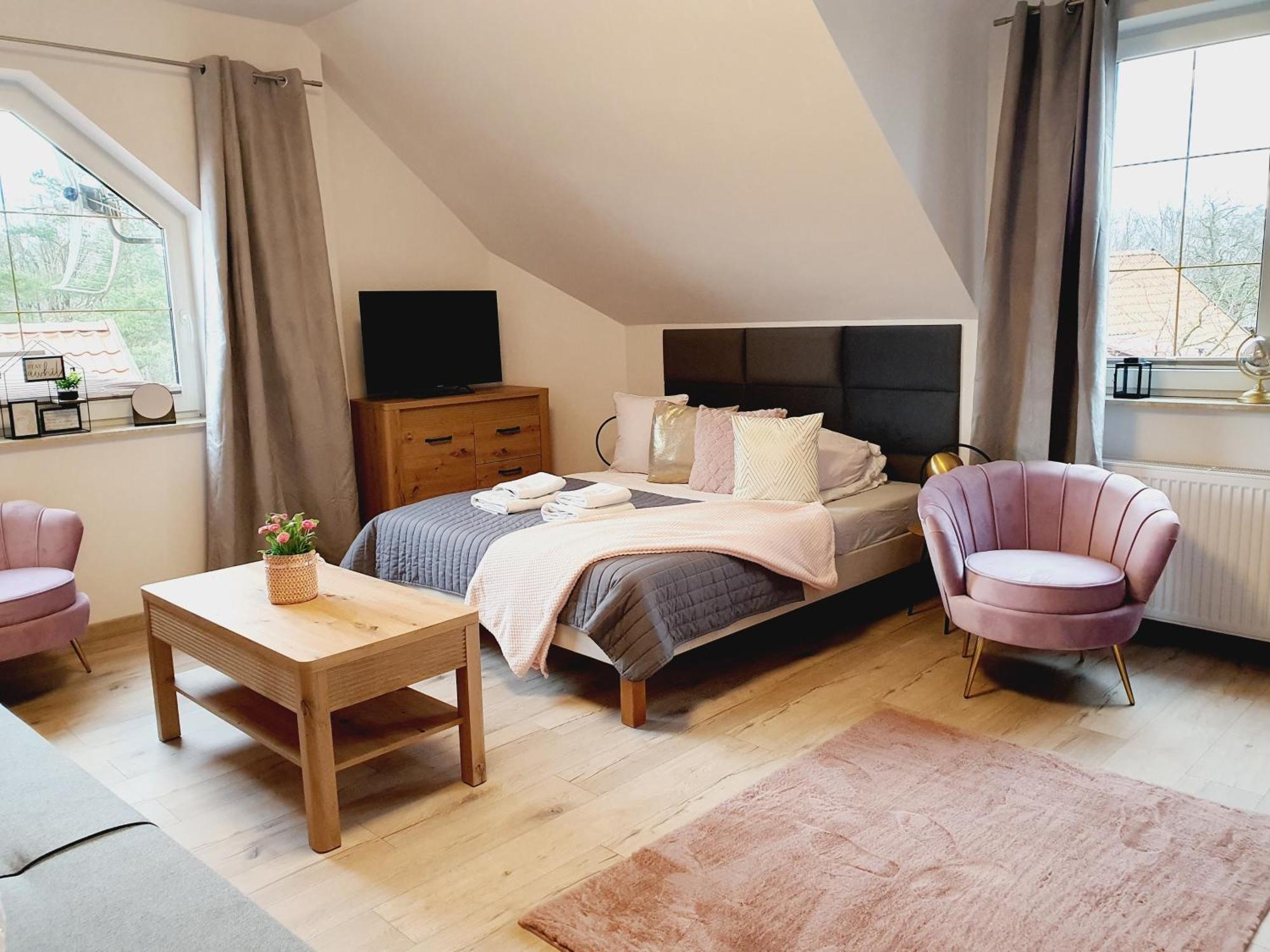 Bed and Breakfast Monika Krynica Morska Zimmer foto